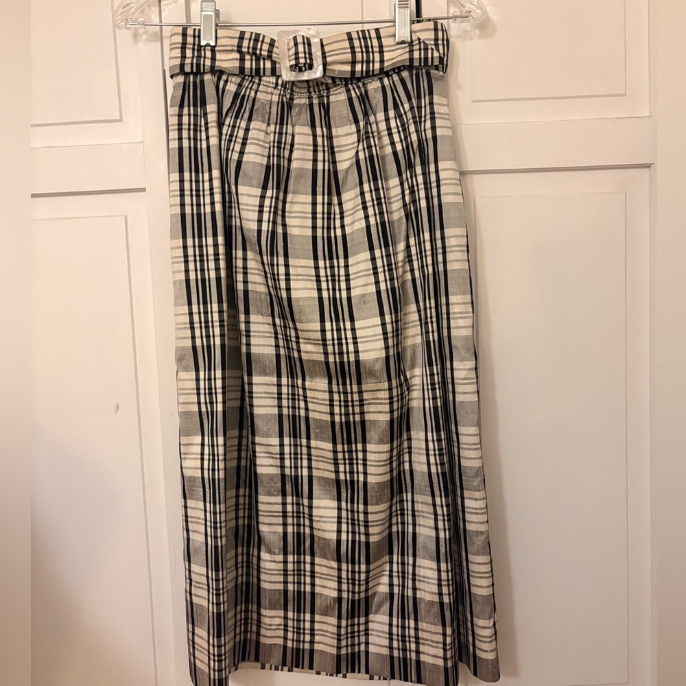 Vintage 1970s Silk Skirt/ Midi / Elastic Waist | Needs Elastic